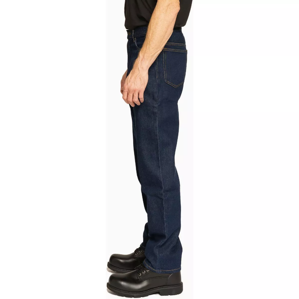 Full Blue 5-Pocket 32x34 Dark Wash Straight Leg Denim Jeans - photo 2