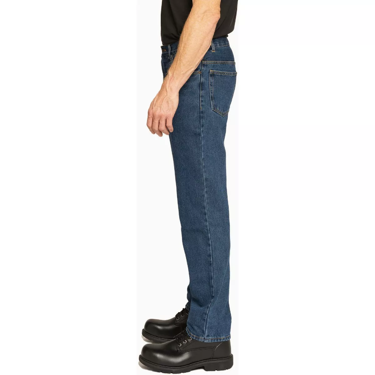 Full Blue 5-Pocket 30x30 Medium Wash Straight Leg Denim Jeans - photo 2