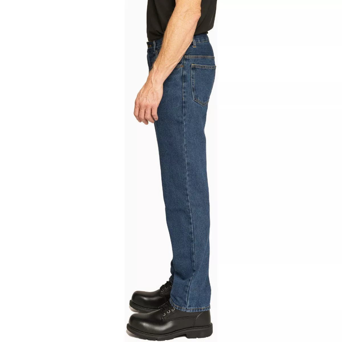 Full Blue 5-Pocket 36x32 Medium Wash Straight Leg Denim Jeans