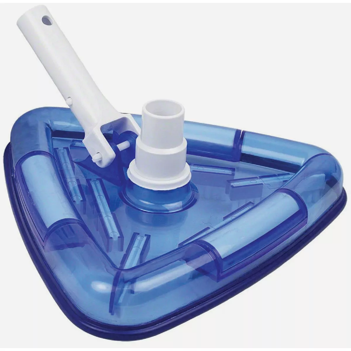 Poolstyle Classic Series Triangle Vinyl Vacuum Head Transparent Blue