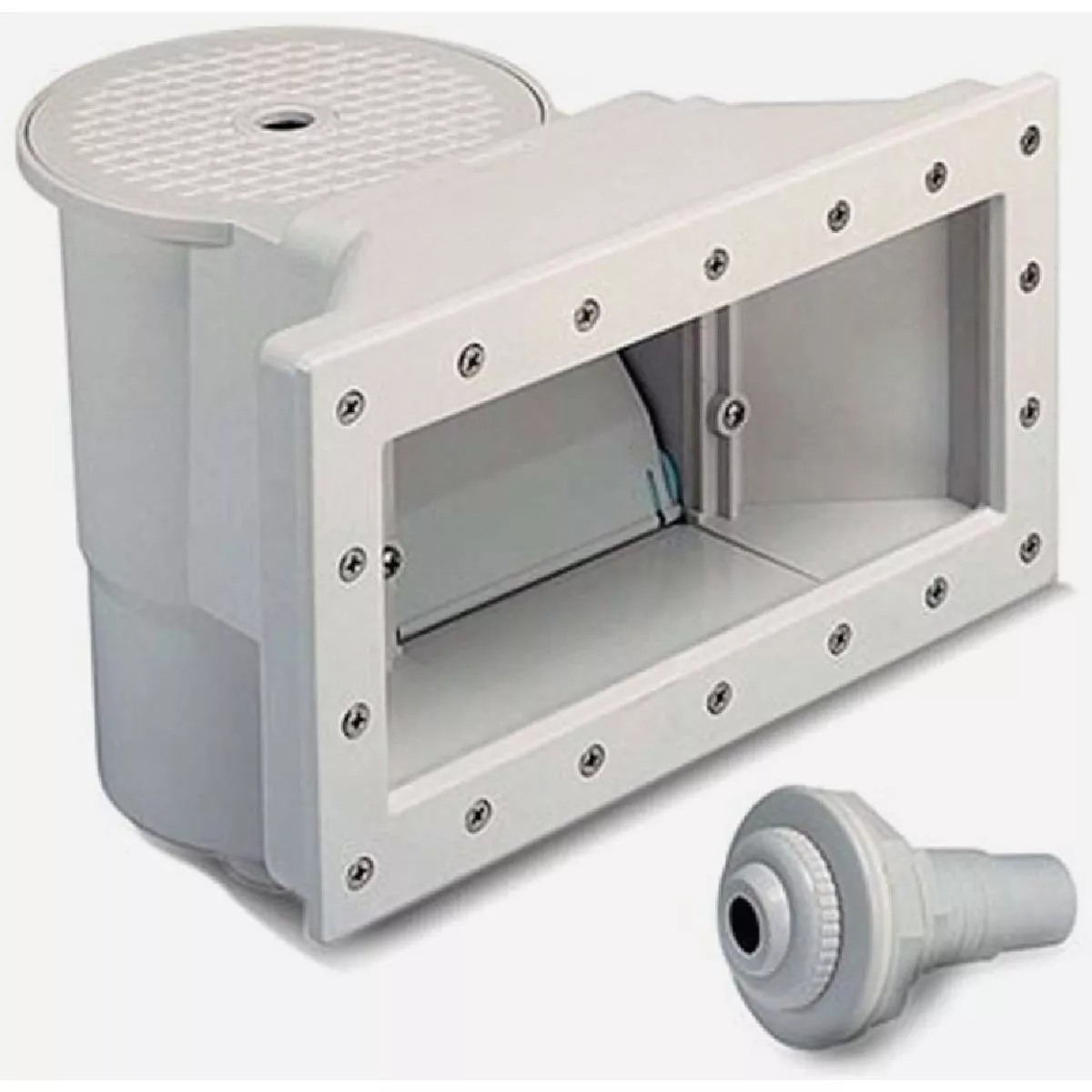 Poolstyle Above Ground Widemouth Skimmer with Wall Support