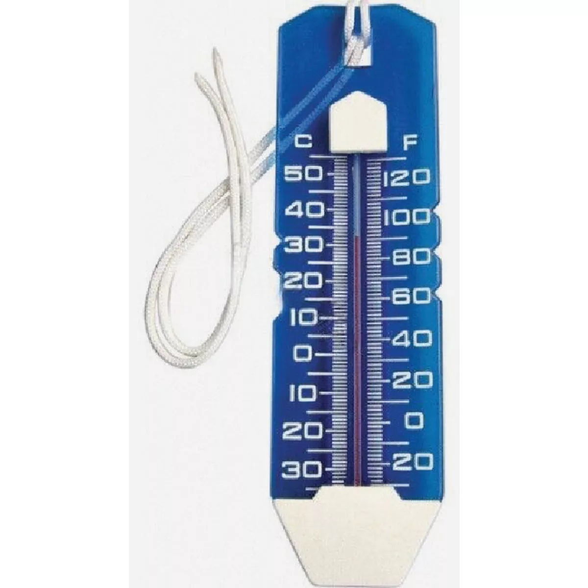 PoolStyle 10 In. Deluxe Series Jumbo EZ-Read Thermometer with Cord