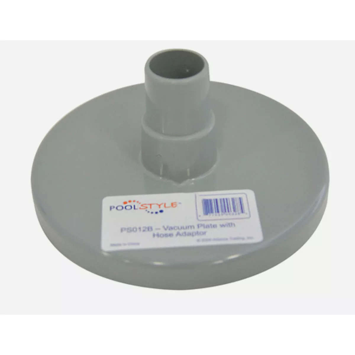 PoolStyle Gray Skimmer Vacuum Plate with Hose Adapter