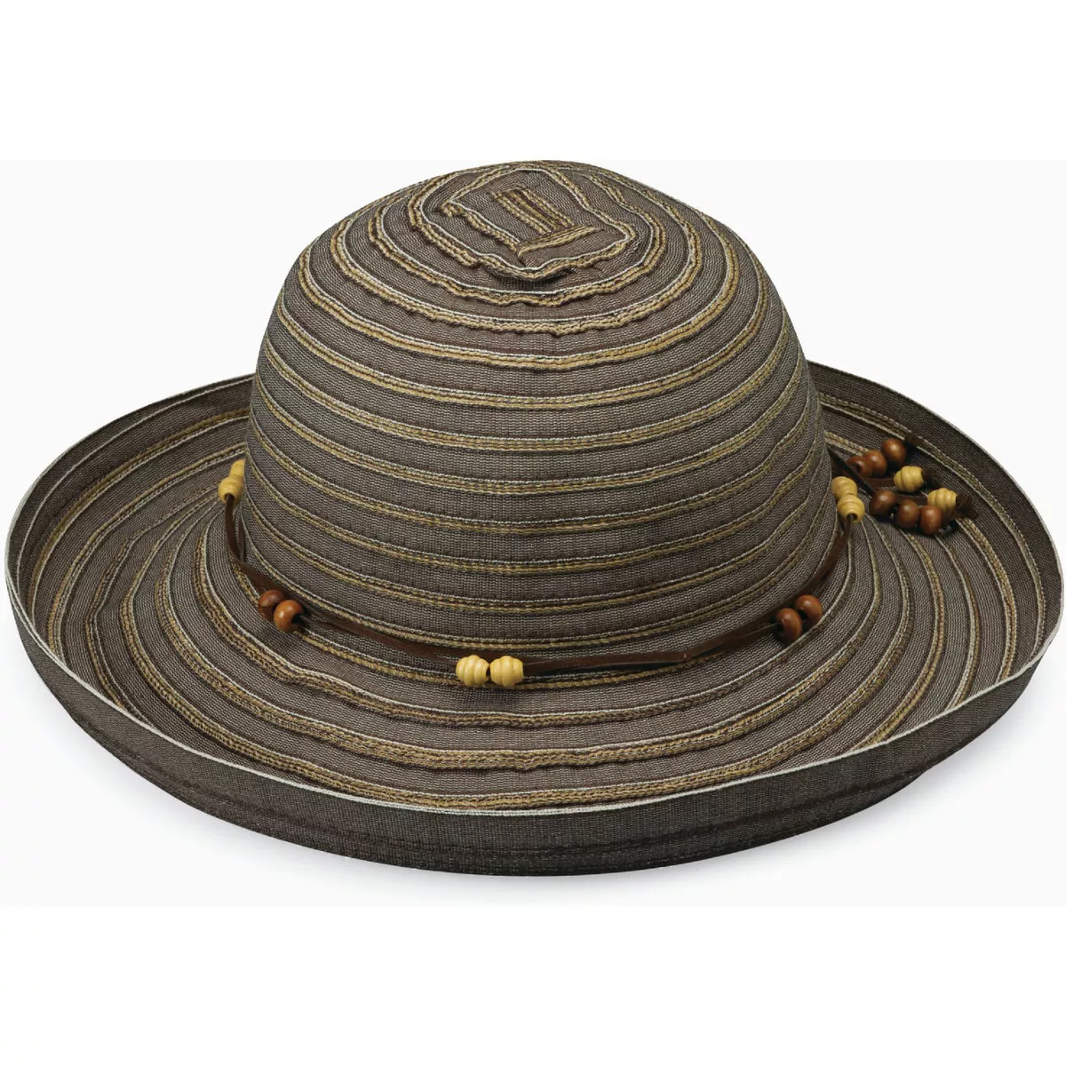 Wallaroo Women's Chocolate Breton Hat
