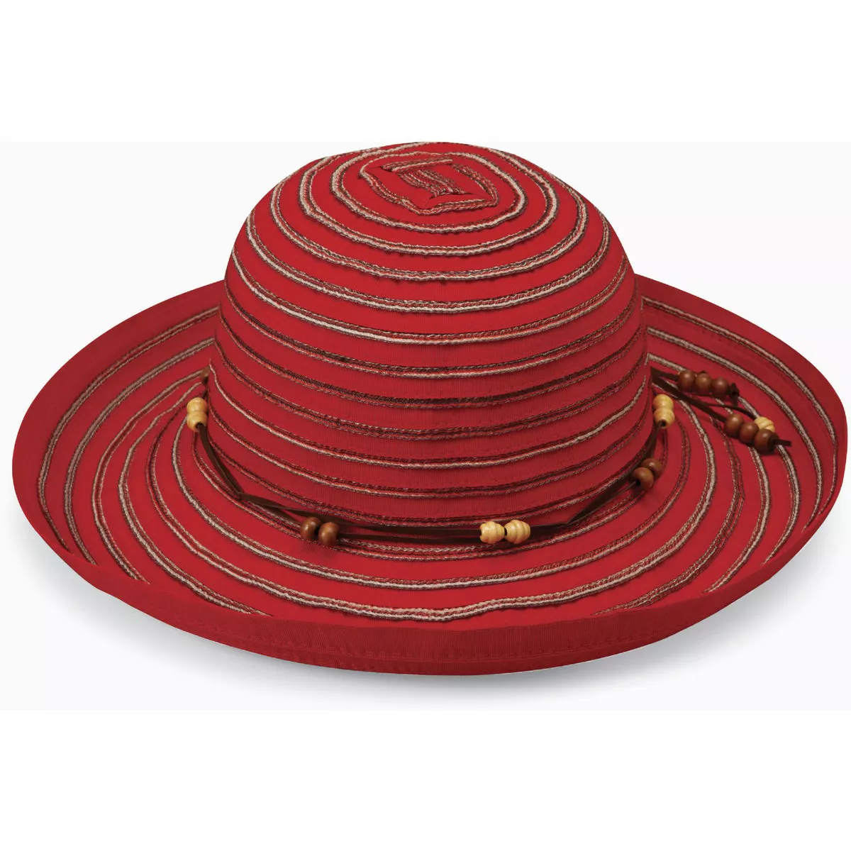 Wallaroo Women's Red Breton Hat