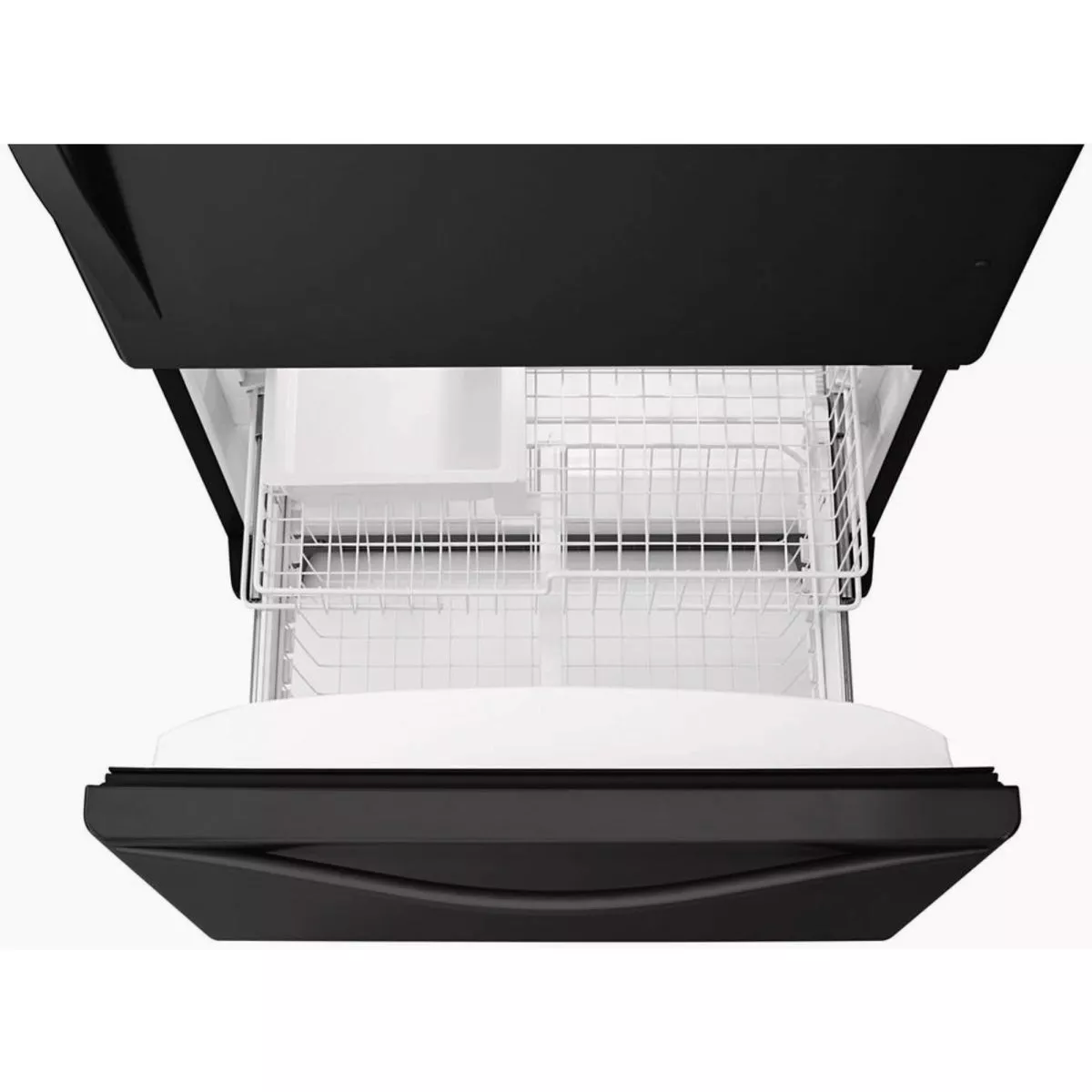 Whirlpool 33 In. 22 Cu. Ft. Bottom Freezer Refrigerator, Black - photo 4