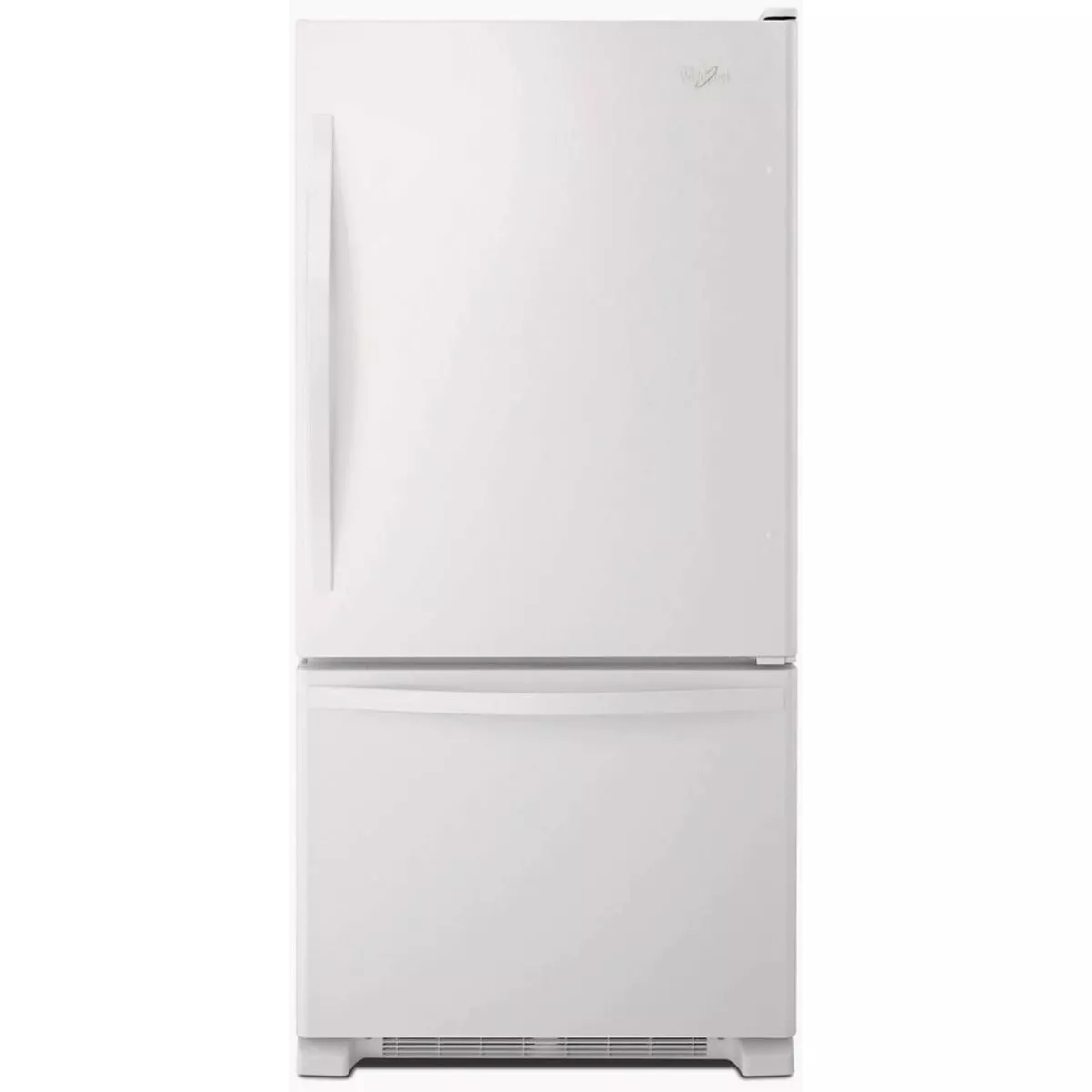 Whirlpool 30 In. 18.7 Cu. Ft. Bottom Freezer Refrigerator, White