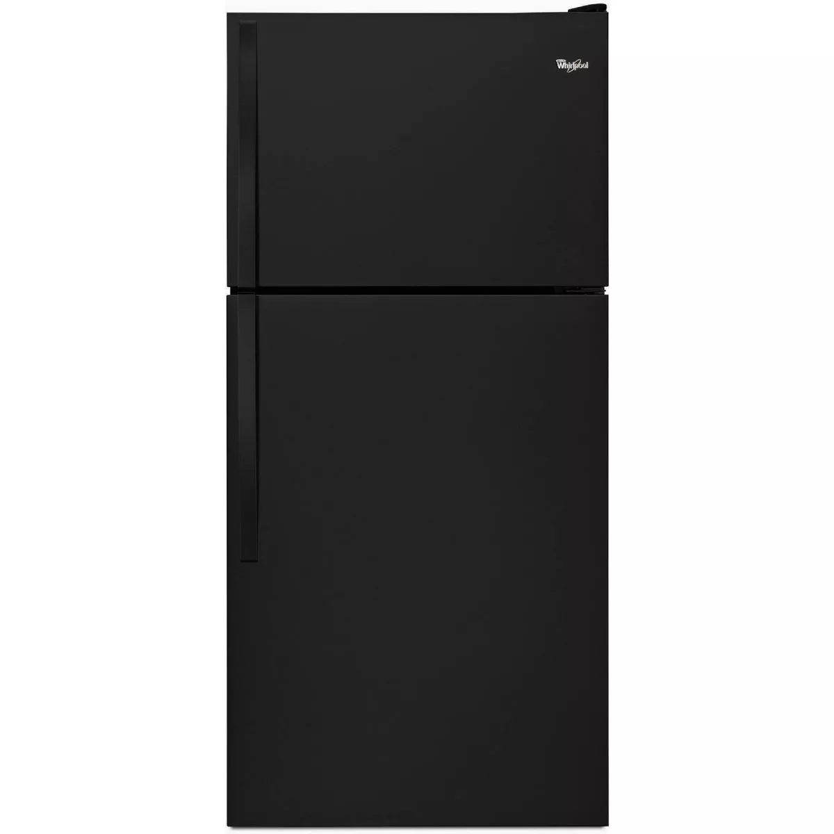 Whirlpool 30 In. 18 Cu. Ft. Top Freezer Refrigerator, Black