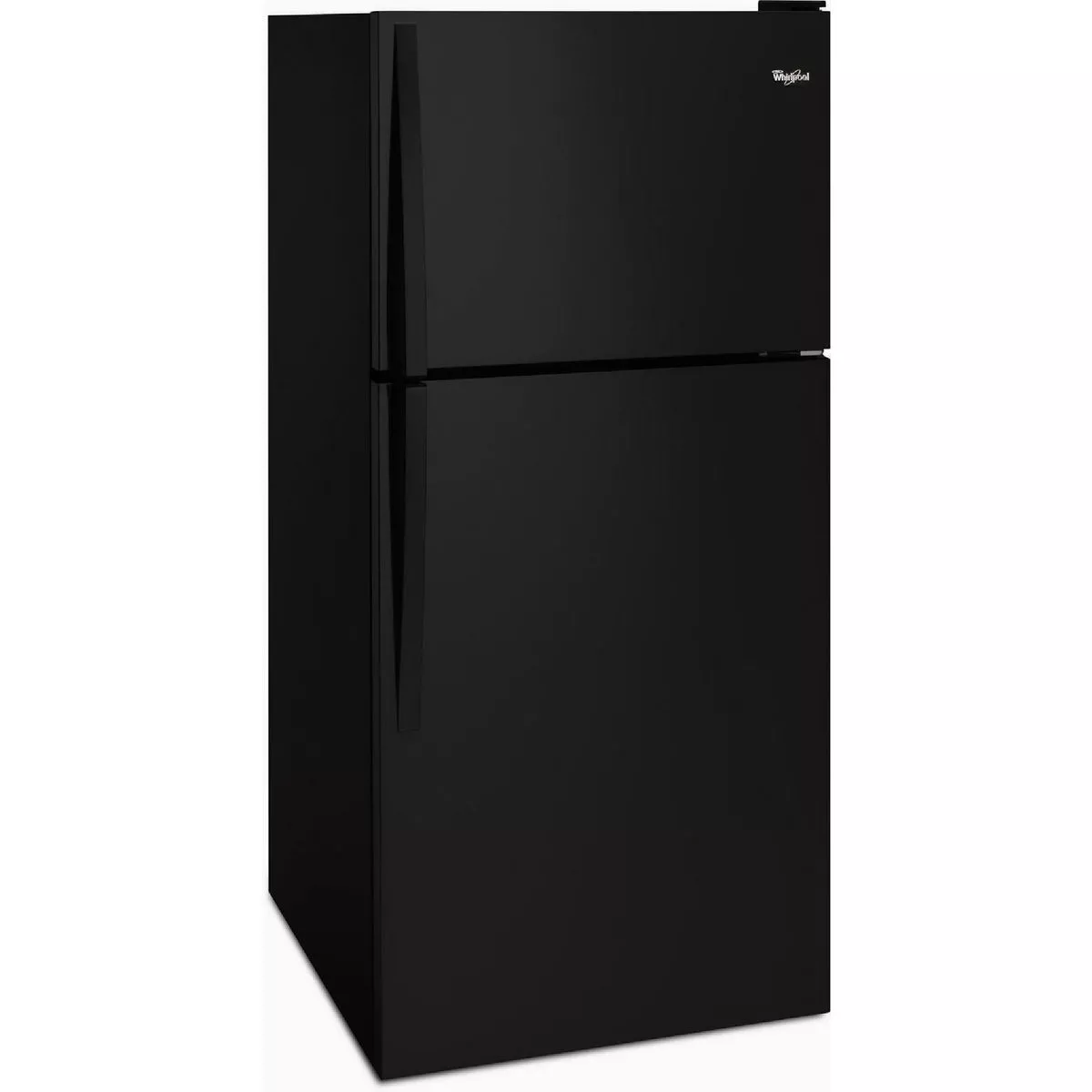 Whirlpool 30 In. 18 Cu. Ft. Top Freezer Refrigerator, Black - photo 2