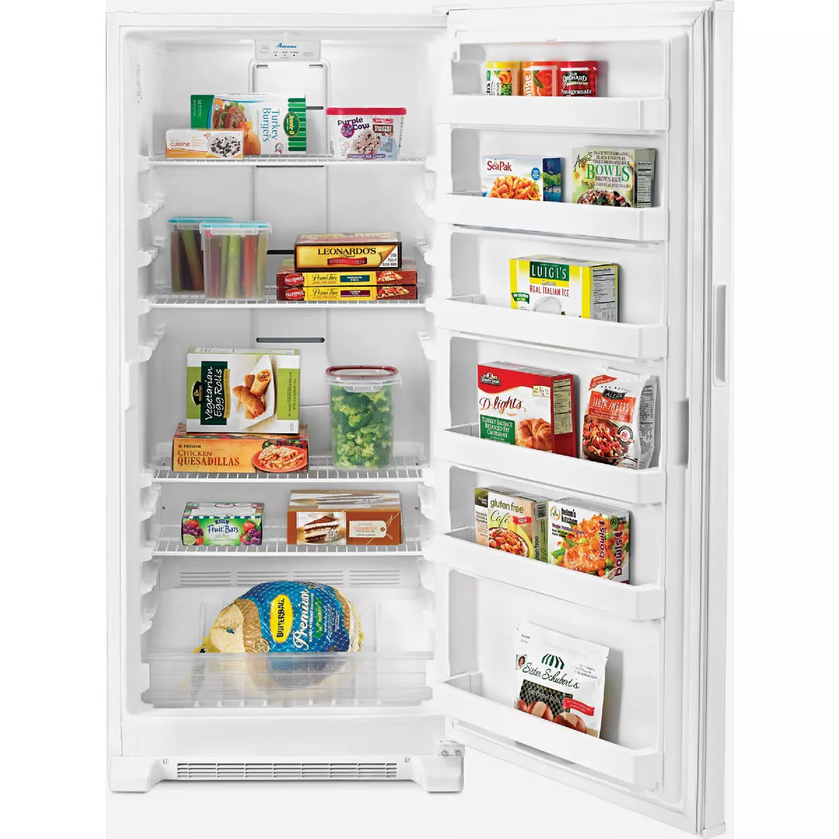 Amana 16 Cu. Ft. Upright Freezer with Energy Saving Insulation, White