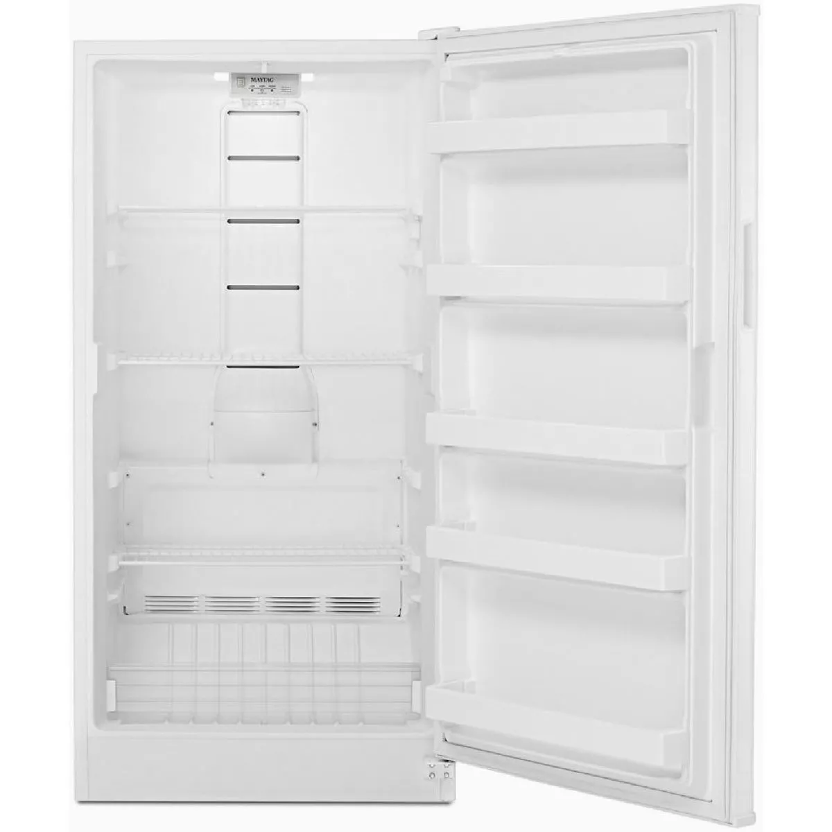 Maytag 16 Cu. Ft. Frost Free Upright Freezer with FastFreeze Option, White - photo 2