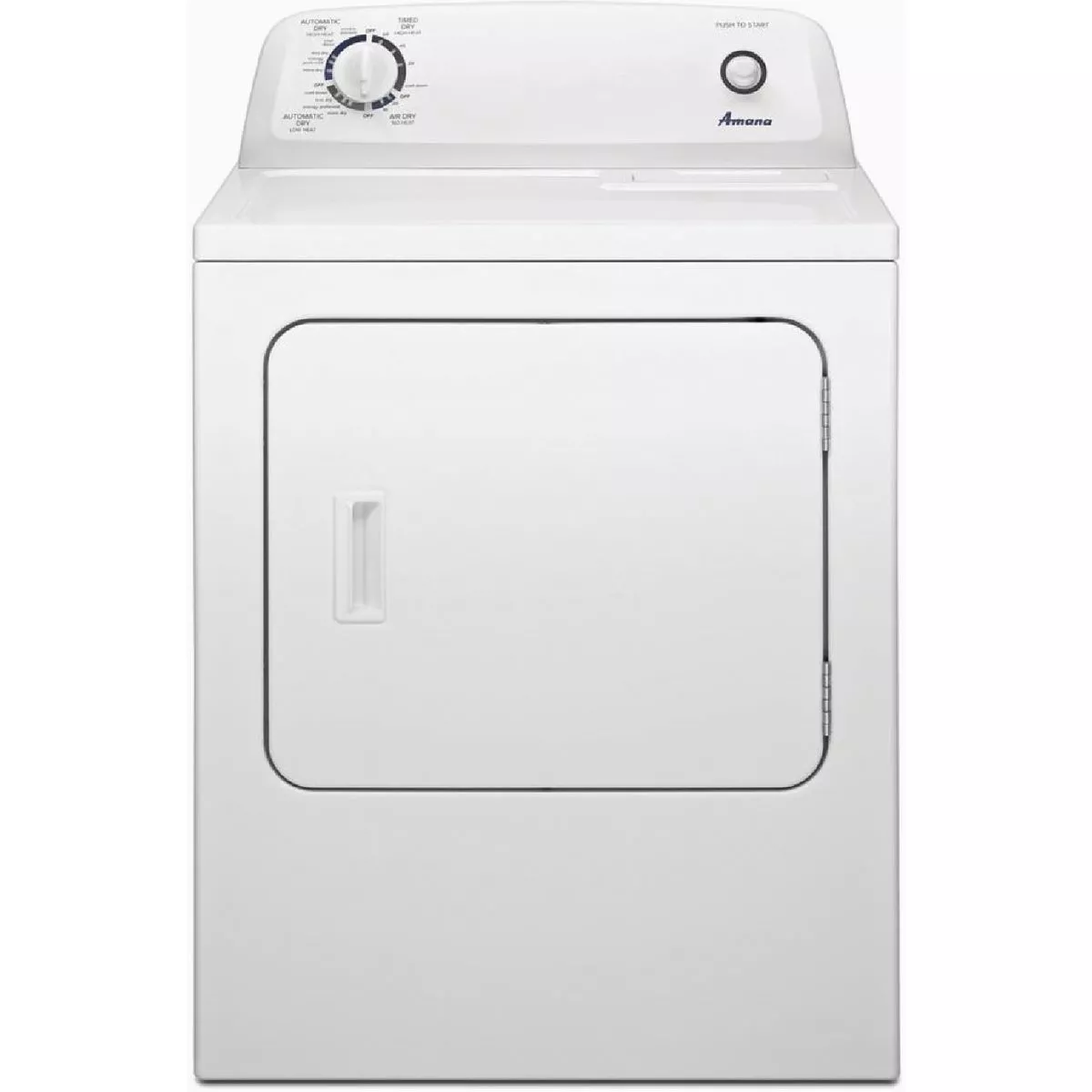 Amana 6.5 Cu. Ft. Electric Dryer with Wrinkle Prevent Option, White