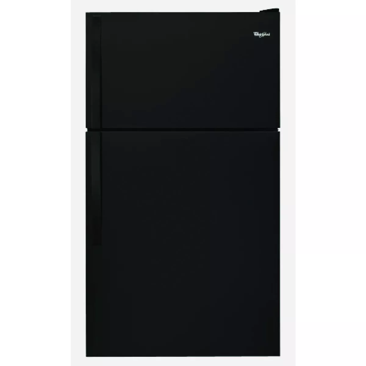 Whirlpool 30 In. 18 Cu. Ft. Top Freezer Refrigerator, Black