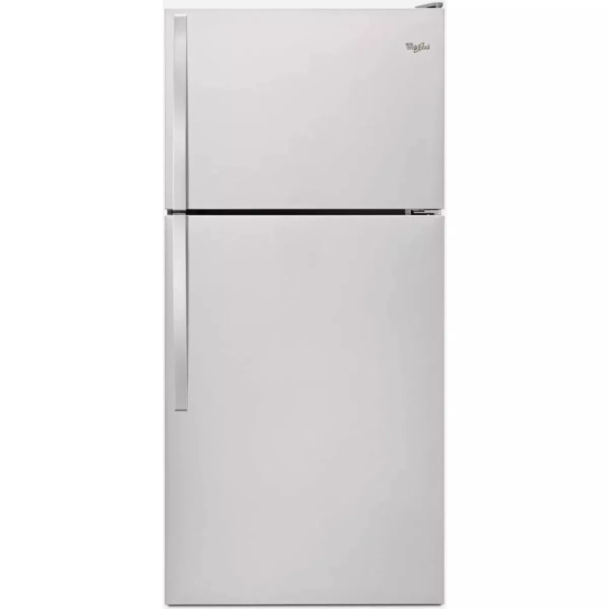 Whirlpool 30 In. 18 Cu. Ft. Top Freezer Refrigerator, Stainless Steel
