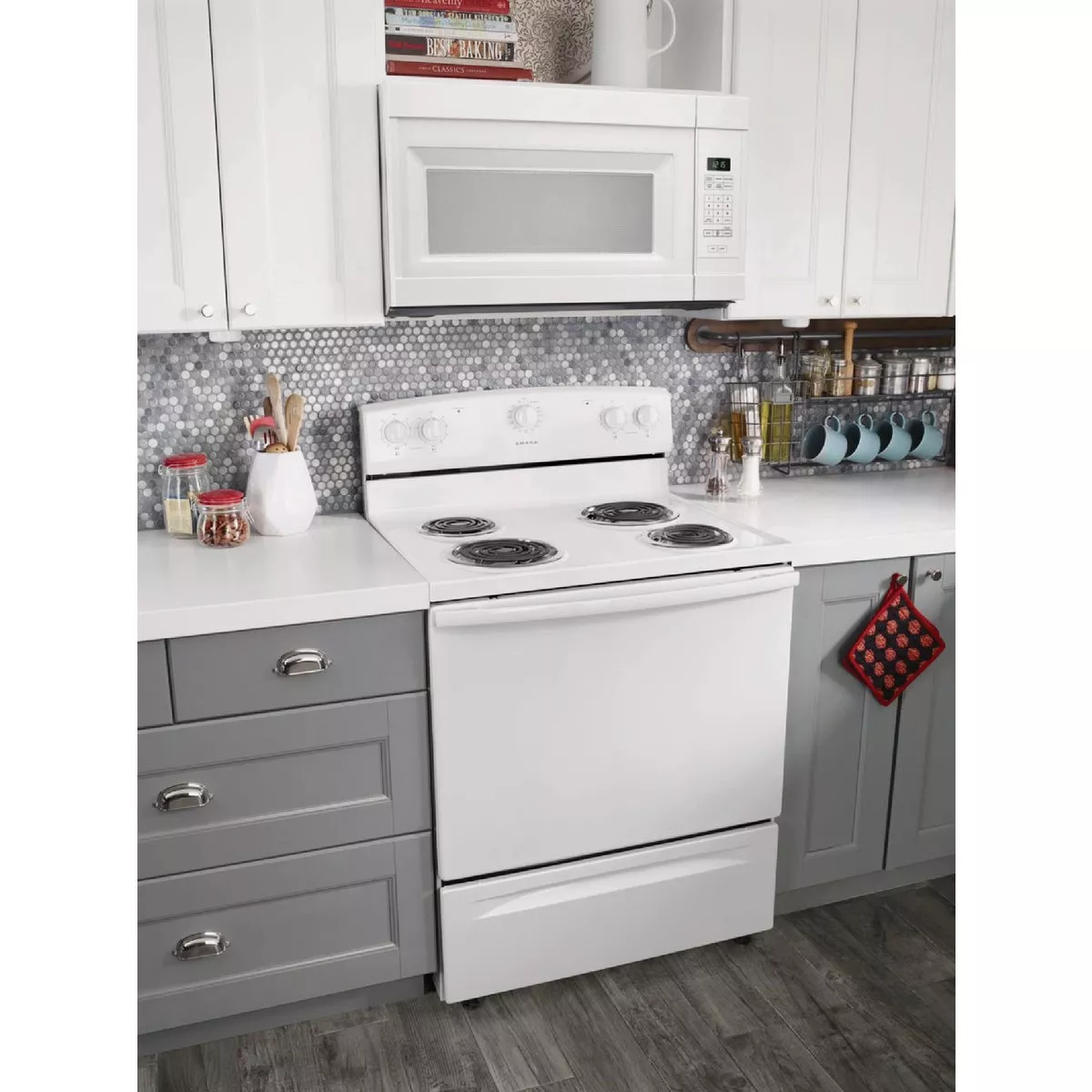 Amana 30 In. 4.8 Cu. Ft. Freestanding Electric Range with Temp Assure, White