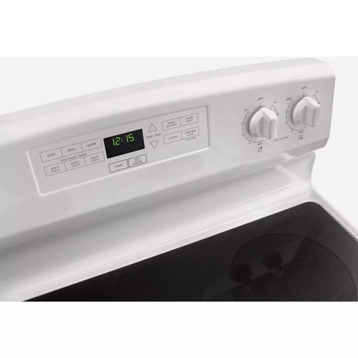 Amana 30 In. 4.8 Cu. Ft. Electric Range with Extra-Large Oven Window, White