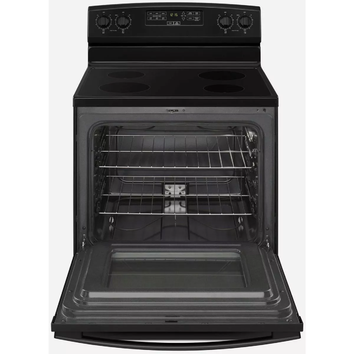Amana 30 In. 4.8 Cu. Ft. Electric Range with Extra-Large Oven Window, Black - photo 3