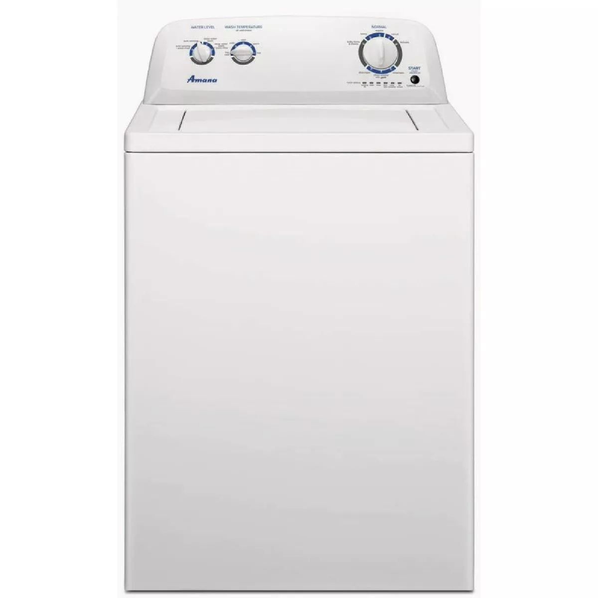 Amana 3.5 Cu. Ft. Top-Load Washer with Dual Action Agitator, White