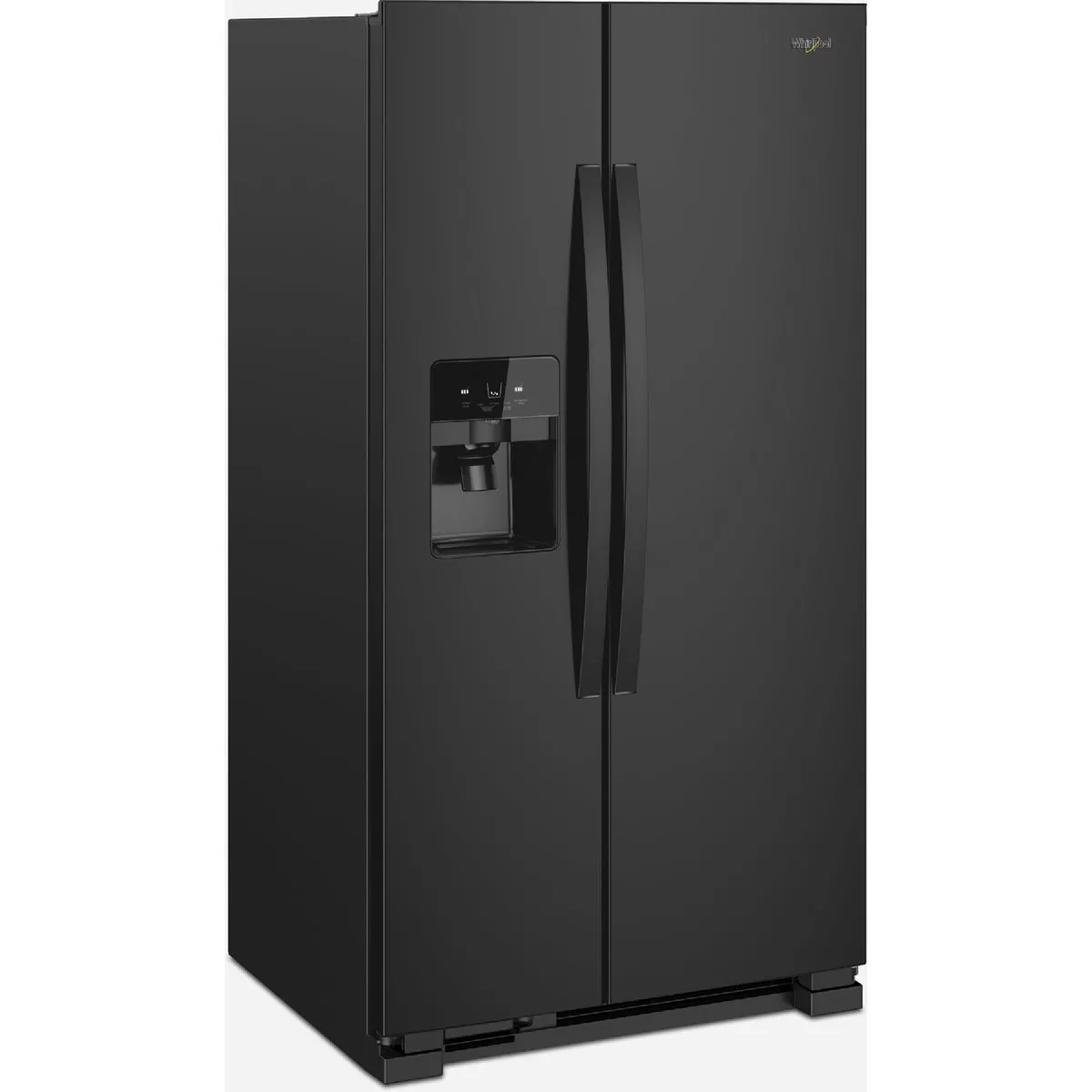 Whirlpool 36 In. 25 Cu. Ft. Side-By-Side Refrigerator, Black - photo 2