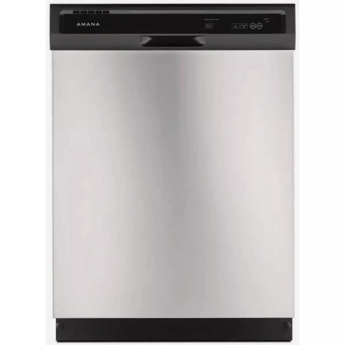 Amana 24 In. Front Control Tall Tub Built-In Dishwasher with Triple Filter Wash System, Stainless Steel