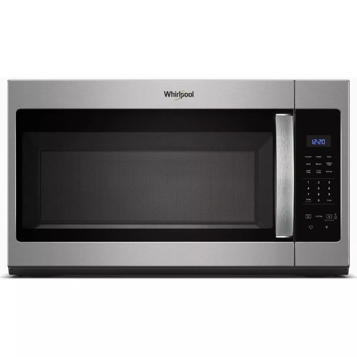 Whirlpool 1.7 Cu. Ft. Microwave Hood Combination with Electronic Touch Controls, Fingerprint Resistant Stainless Steel