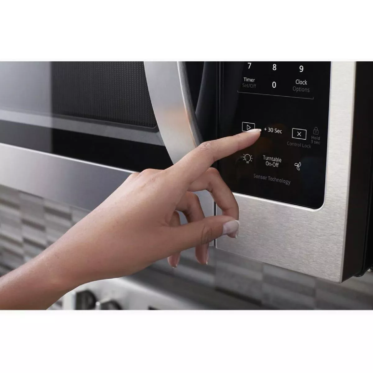 Whirlpool 1.7 Cu. Ft. Microwave Hood Combination with Electronic Touch Controls, Fingerprint Resistant Stainless Steel - photo 3