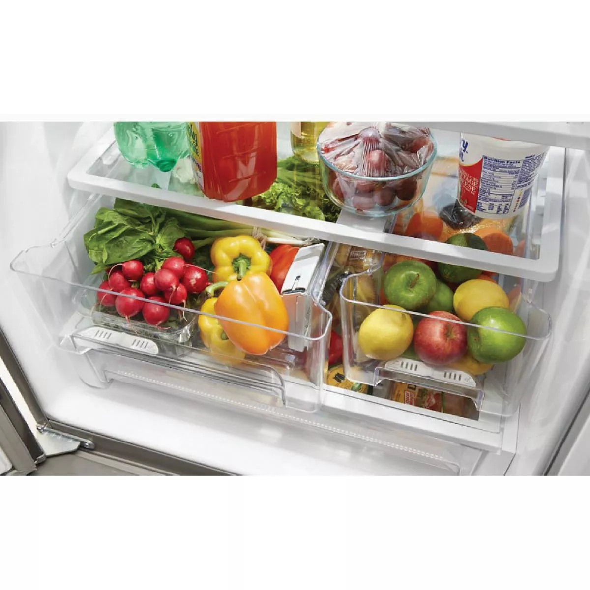 Whirlpool 20 Cu. Ft. 30 In. Wide Stainless Steel French Door Refrigerator - photo 2