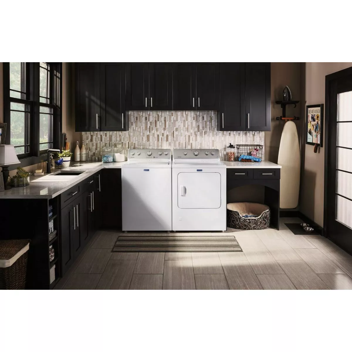 Maytag 7.0 Cu. Ft. Electric Dryer with Wrinkle Control, White - photo 2