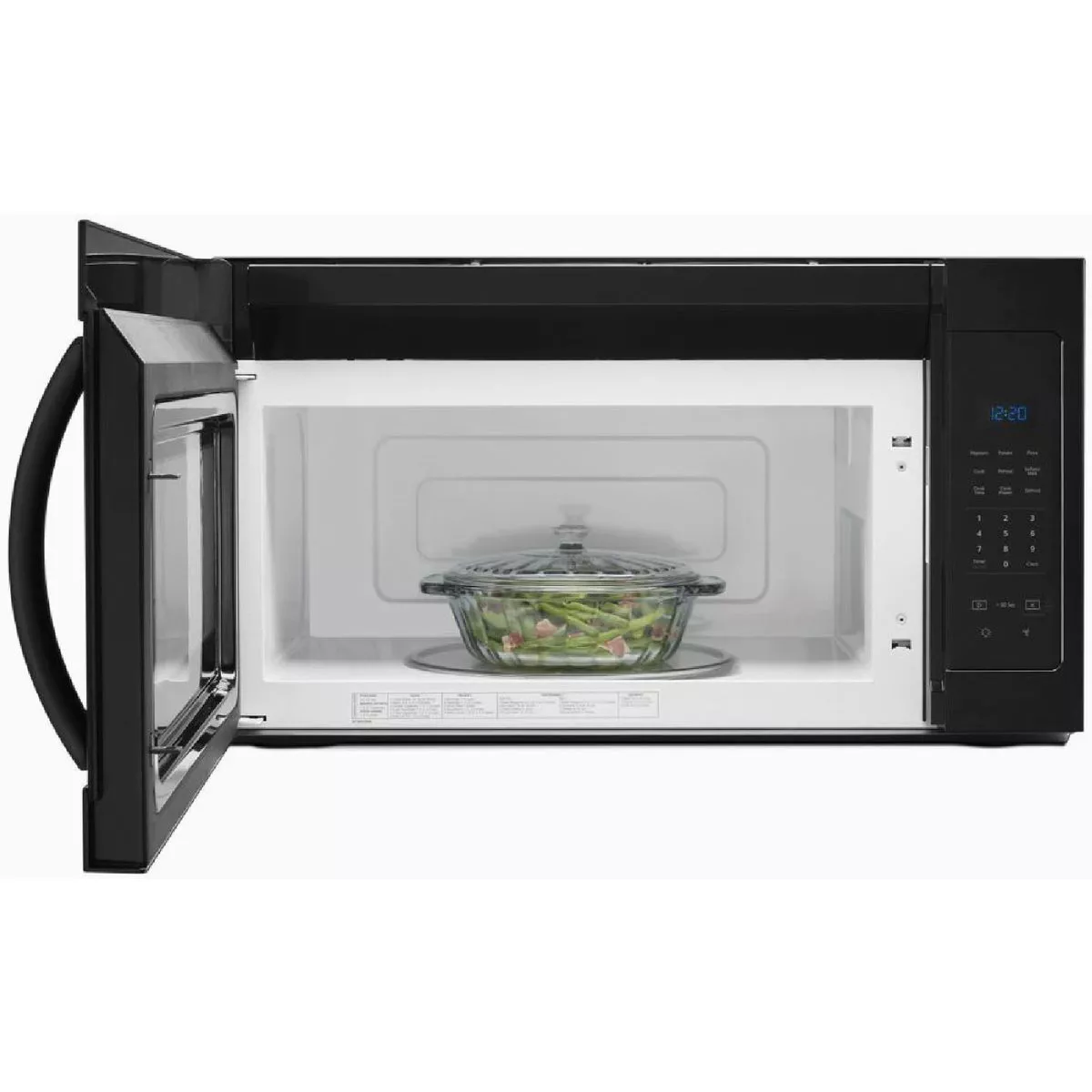 Whirlpool 1.7 Cu. Ft. Microwave Hood Combination with Electronic Touch Controls, Black - photo 3
