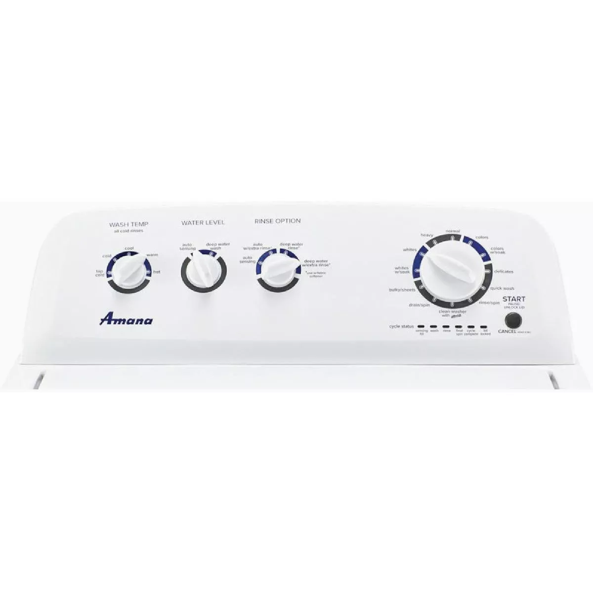 Amana Large Capacity Top Load Washer with High-Efficiency Agitator - photo 2