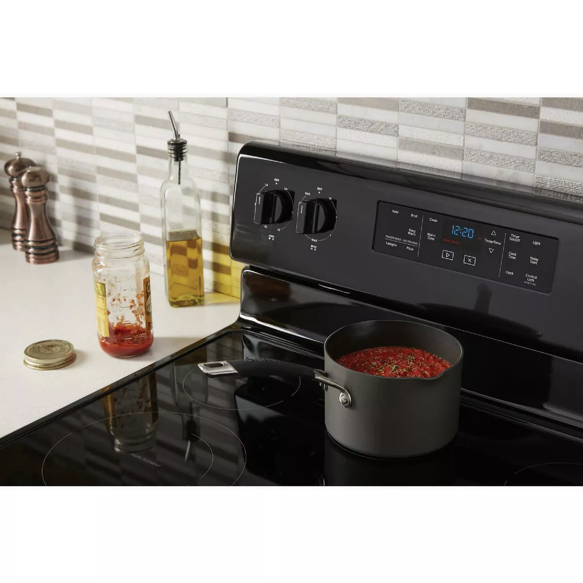 Whirlpool 30 In. 5.3 Cu. Ft. Electric Range with Frozen Bake Technology, Black - photo 3