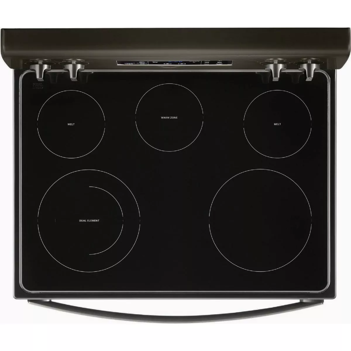 Whirlpool 30 In. 5.3 Cu. Ft. Electric Range with Frozen Bake Technology, Black Stainless - photo 3