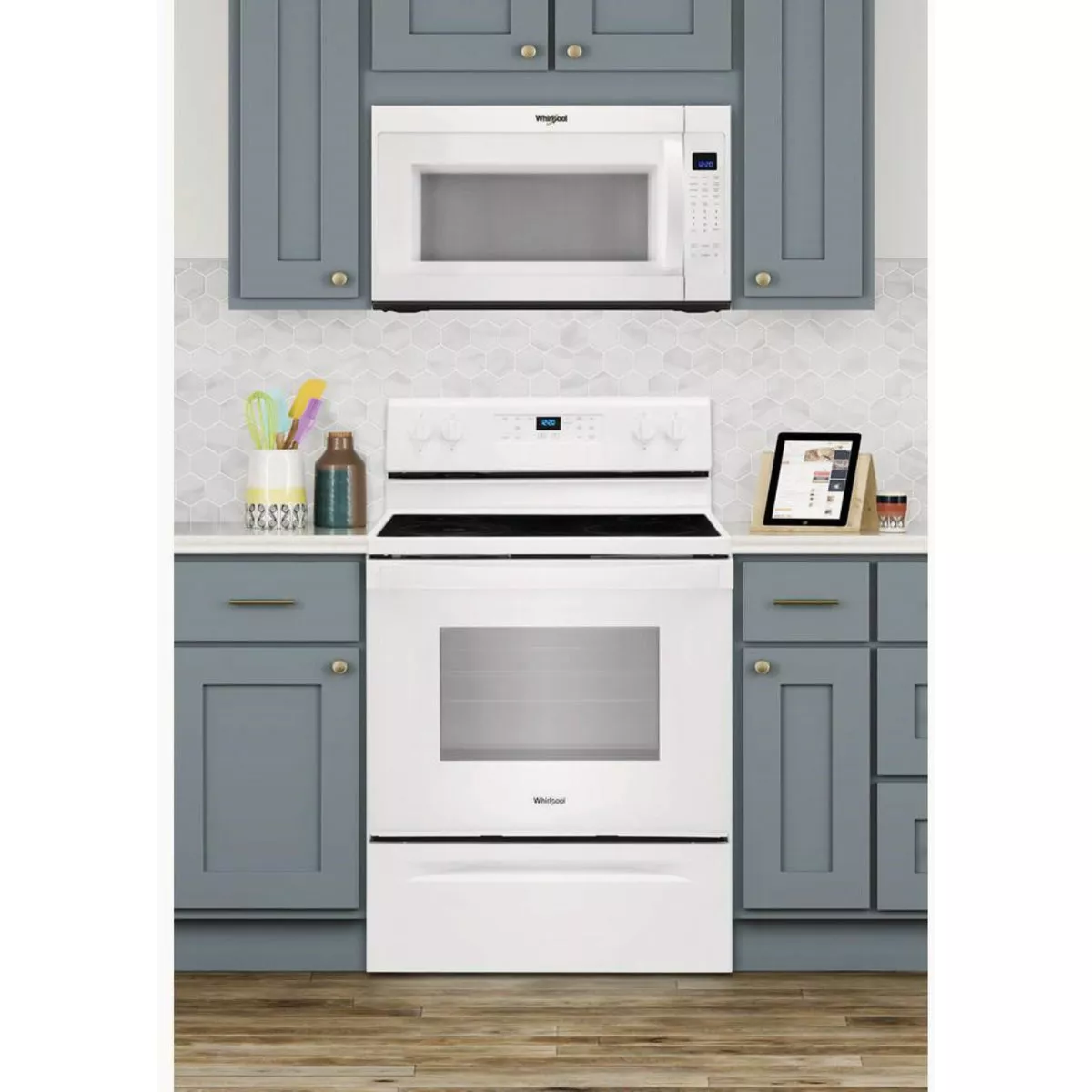 Whirlpool 30 In. 5.3 Cu. Ft. Freestanding Electric Range with Frozen Bake Technology, White- - photo 5