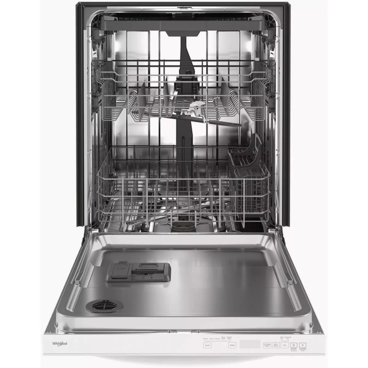 Whirlpool 24 In. Built-In Dishwasher with AI Intelligent Wash and 3rd Rack, White - photo 4