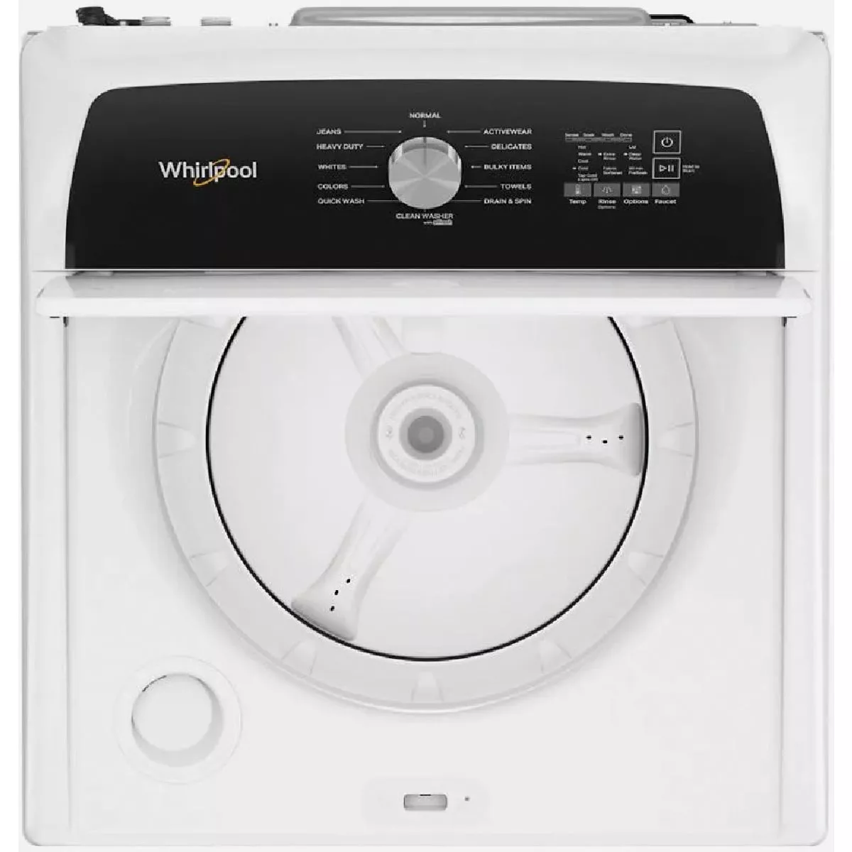 Whirlpool 4.5 Cu. Ft. Top-Load Washer with Built-In Faucet, White - photo 5