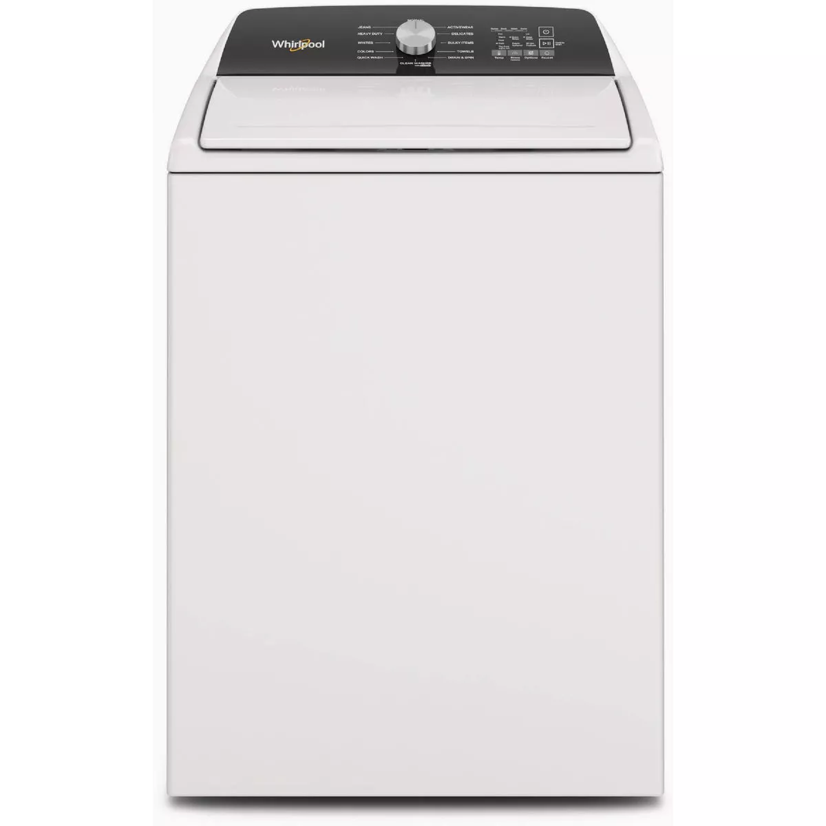 Whirlpool 4.6 Cu. Ft. White Top Load Impeller Washer with Built-in Faucet