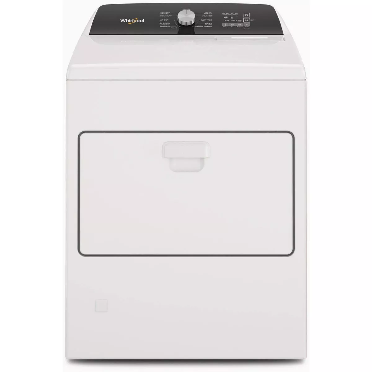 Whirlpool 7.0 Cu. Ft. Top Load Moisture Sensing Gas Dryer, White