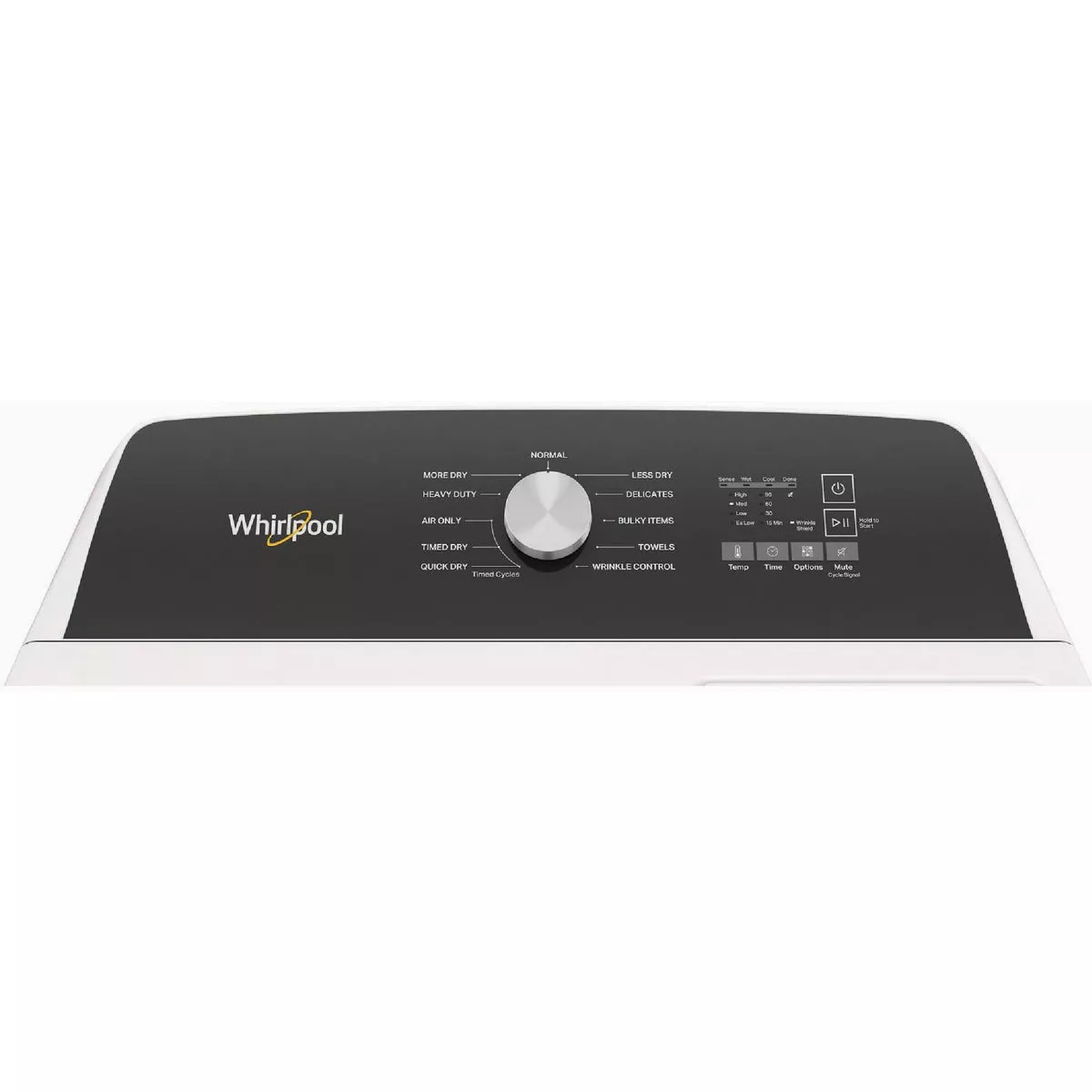 Whirlpool 7.0 Cu. Ft. Top Load Moisture Sensing Gas Dryer, White - photo 3