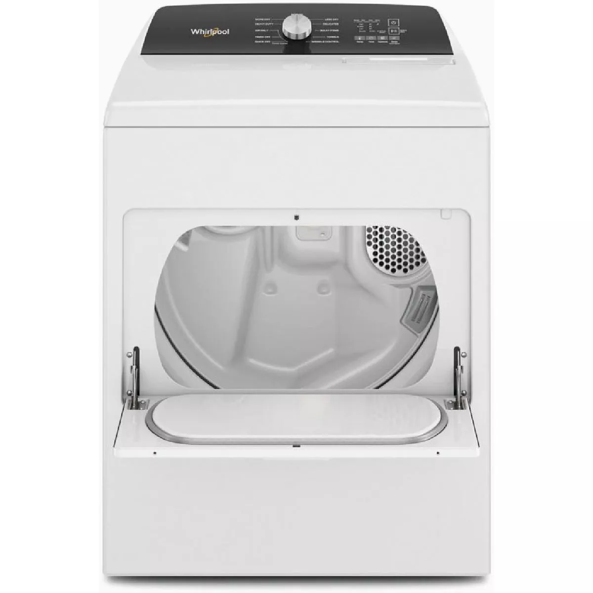 Whirlpool 7.0 Cu. Ft. Top Load Moisture Sensing Electric Dryer, White - photo 2