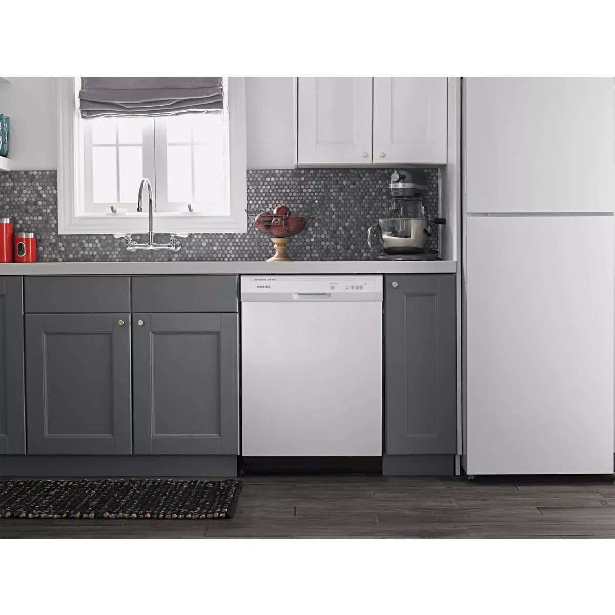 Amana 24 In. Built-In Dishwasher with Triple Filter Wash System, White - photo 4