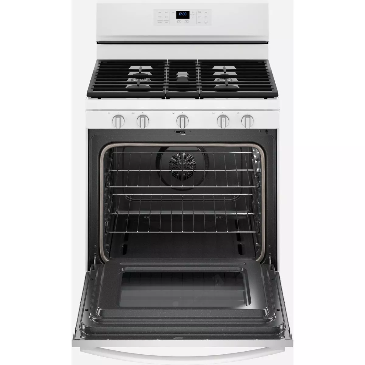 Whirlpool 5.0 Cu. Ft. 5-In-1 Gas Range with Air Fry, White - photo 2