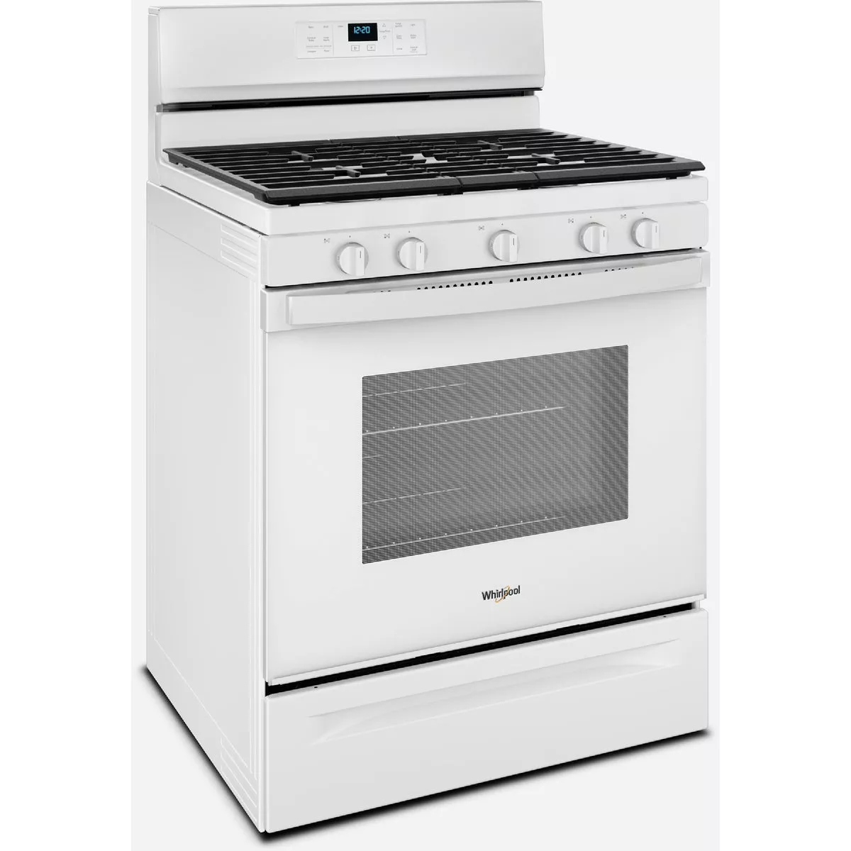 Whirlpool 5.0 Cu. Ft. 5-In-1 Gas Range with Air Fry, White - photo 3