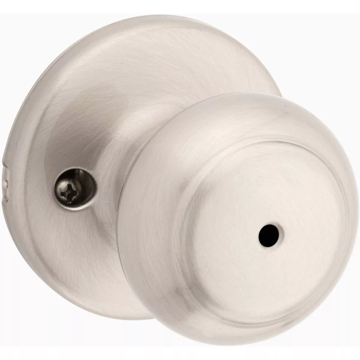 Kwikset Cove Satin Nickel Privacy Door Knob Lockset