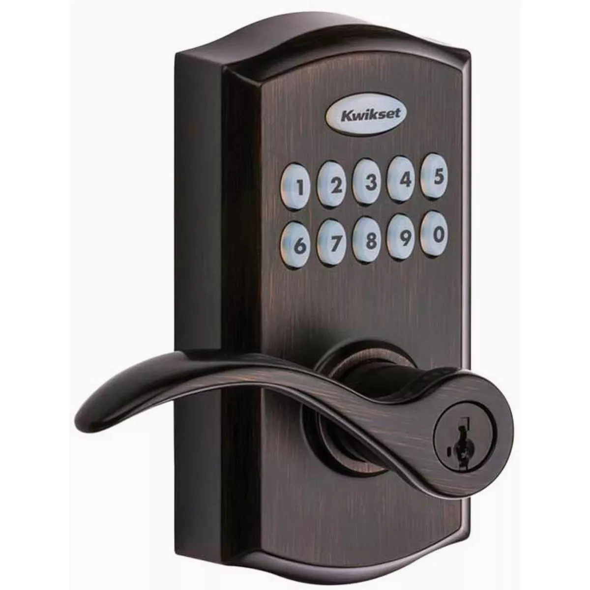 SmartCode 955 Touchpad Electronic Pembroke Lever SmartKey - Venetian Bronze