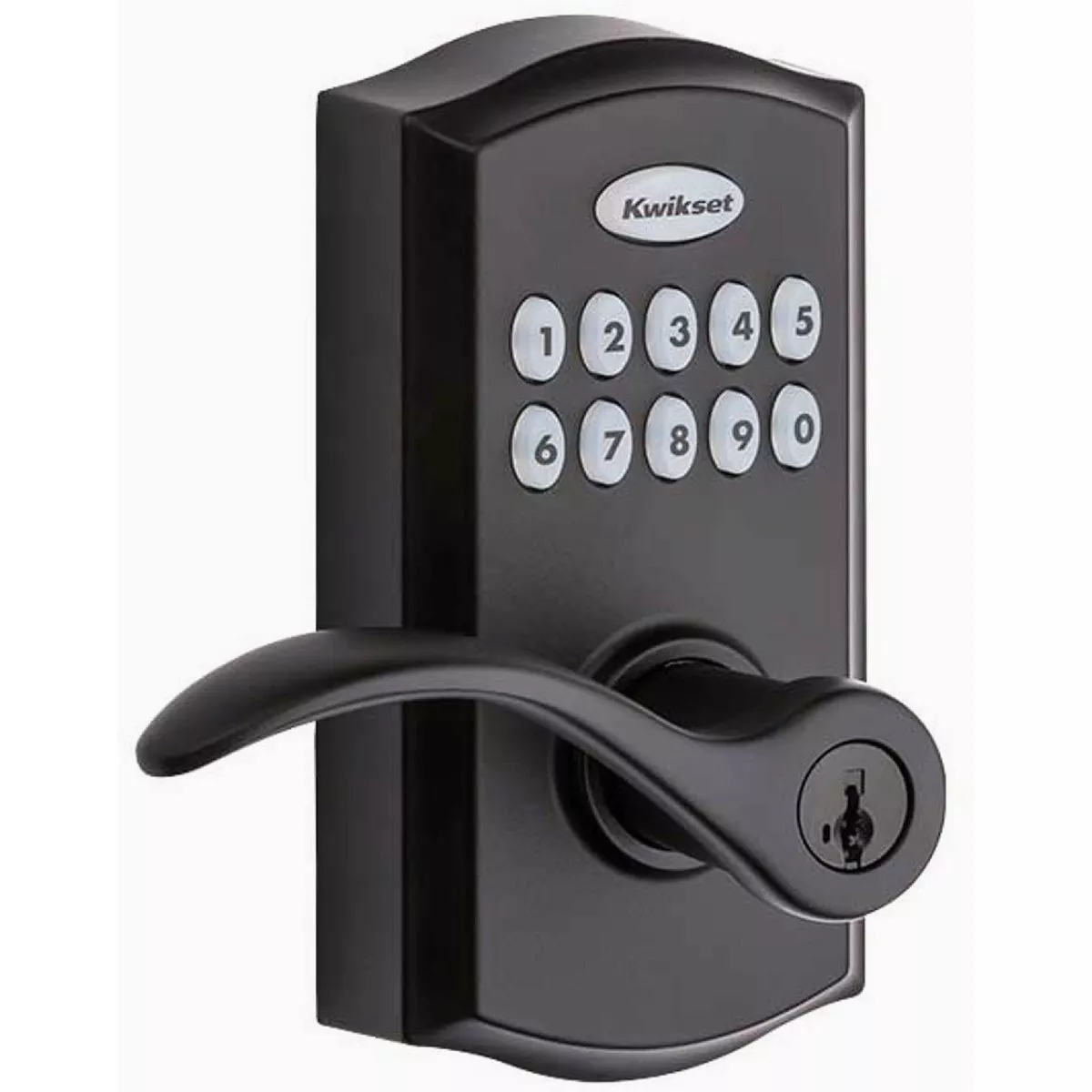SmartCode 955 Touchpad Electronic Pembroke Lever SmartKey - Iron Black
