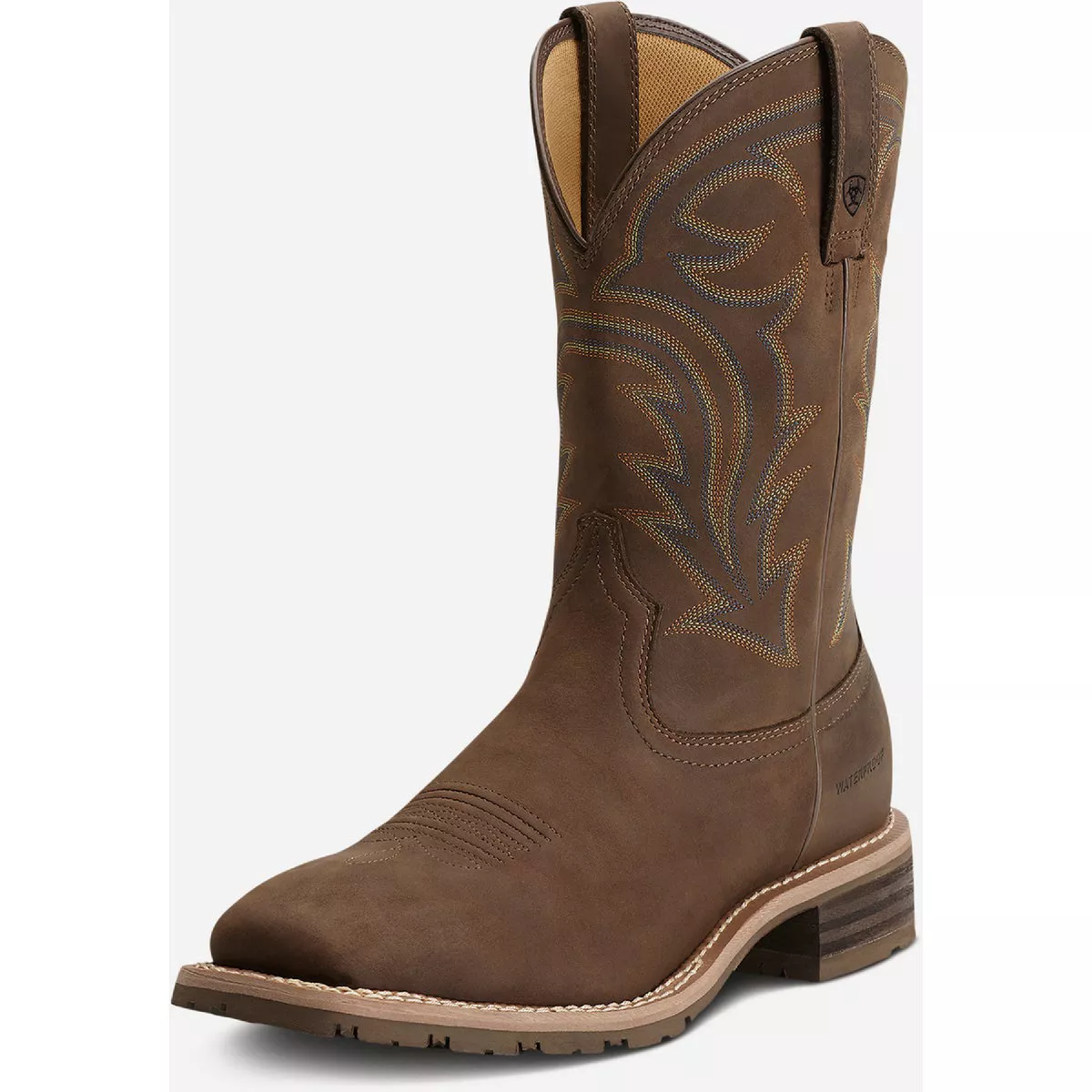Ariat Men's Hybrid Waterproof Western Boot, Size 9.5 Medium