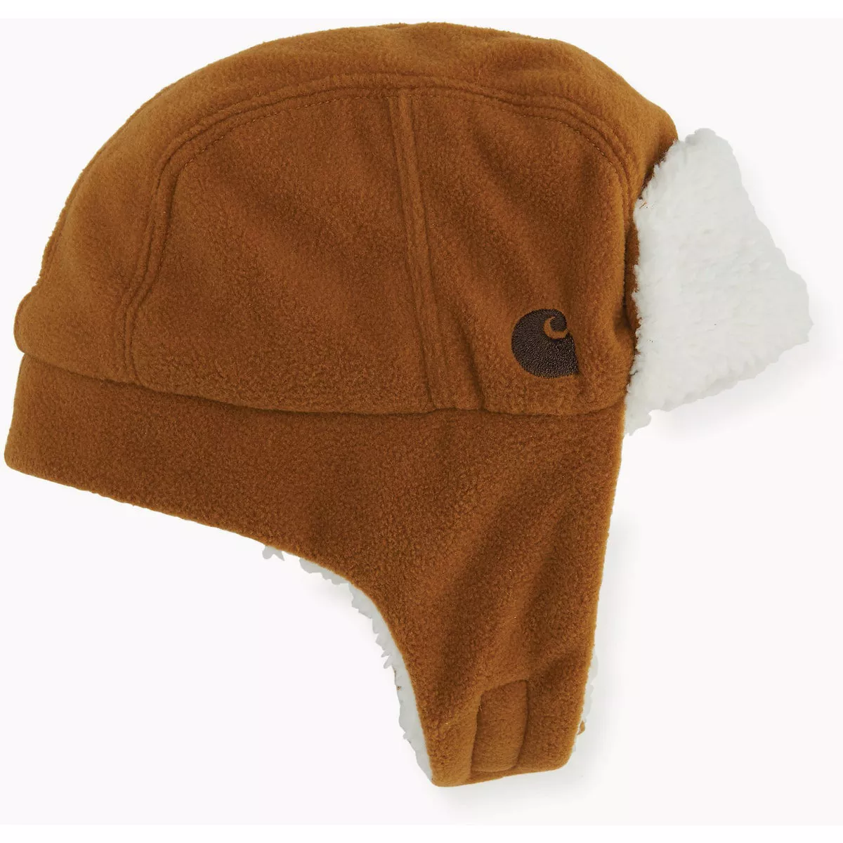 Carhartt Unisex Toddler Brown Knit Trapper Hat