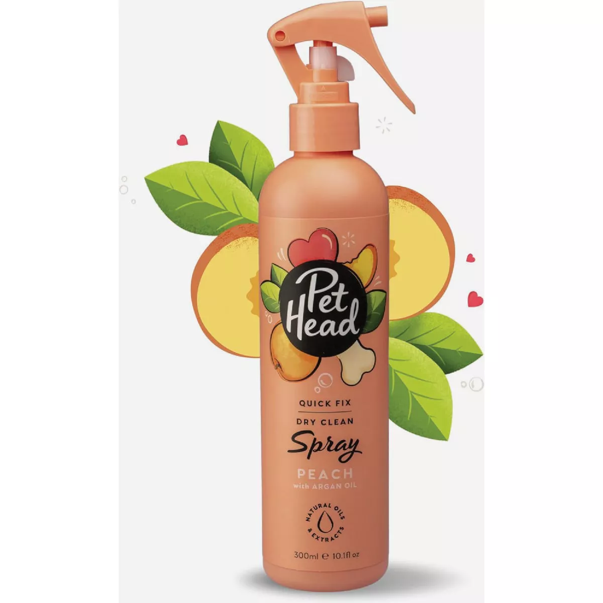 Pet Head 10.1 Oz. Quick Fix Peach Spray