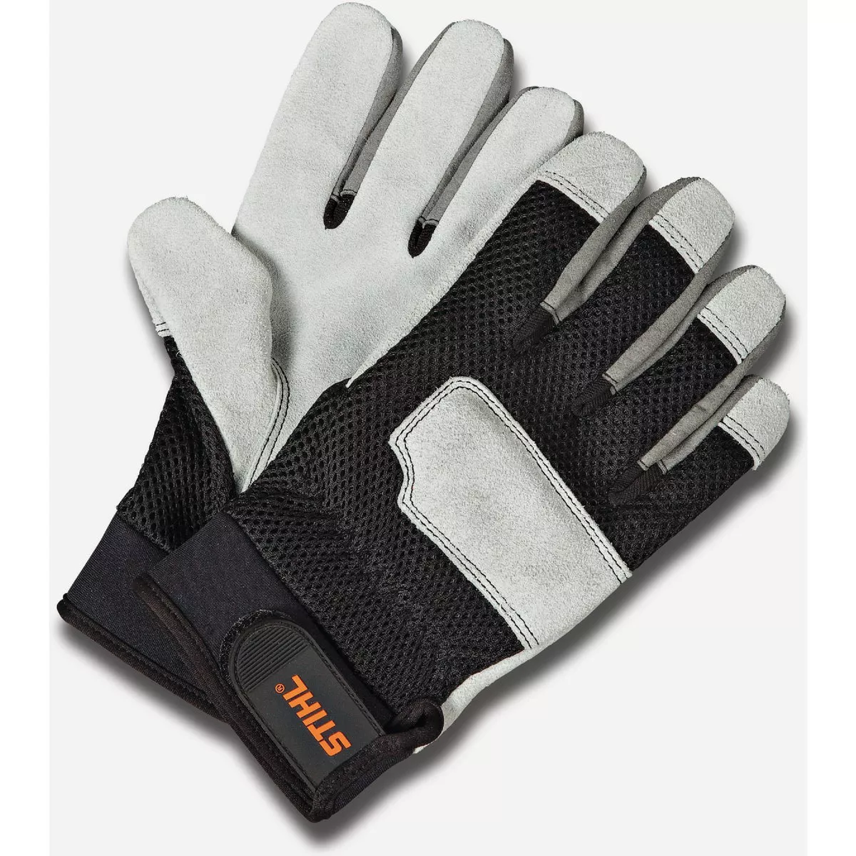 STIHL Men's Medium Cowhide Leather Value Work Glove