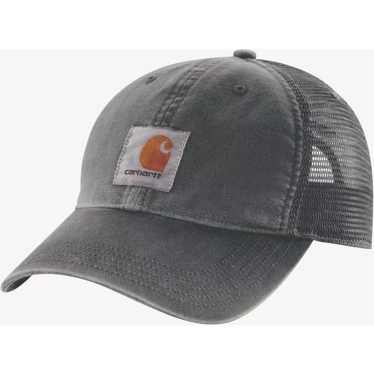 Carhartt Men's Gravel Adjustable Canvas Mesh-Back Cap